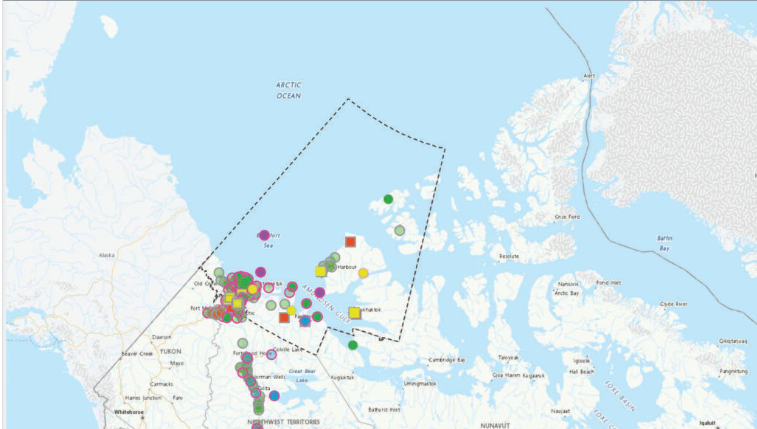Inuvialuit Settlement Region Climate Action Map Website | Inuvialuit ...