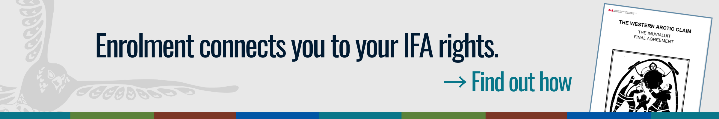Enrolment connects you to your IFA rights. Find out how